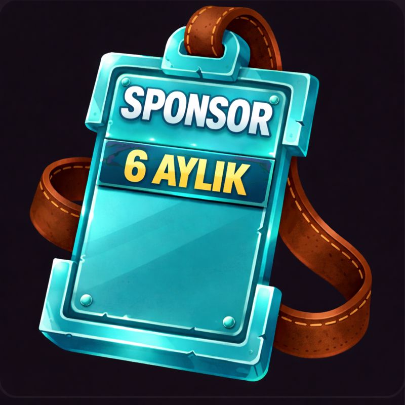 (10x Sunucusu) 6 Aylık Sponsor Üyeliği