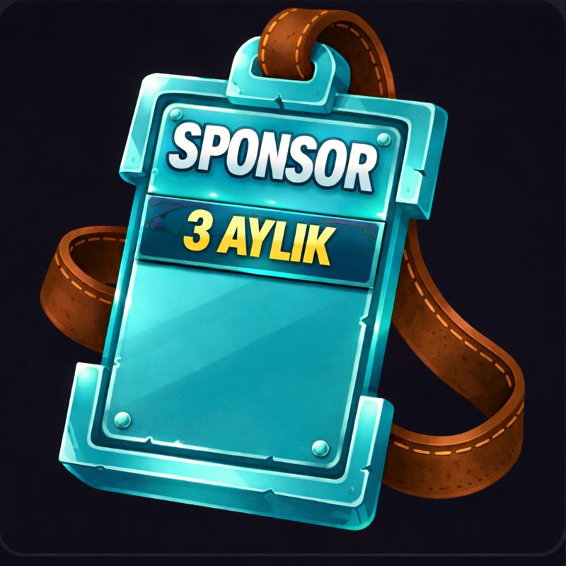 (10x Sunucusu) 3 Aylık Sponsor Üyeliği